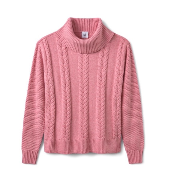 CAbi Sweaters - Cabi Blush Turtle Neck